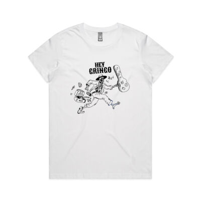 Hey Gringo Womens T White Thumbnail